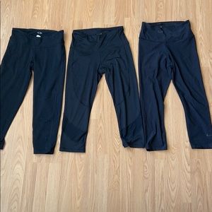 Lot of 3 capris